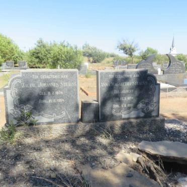 STRAUSS Jacob Johannes 1874-1954 &amp; Anna Magaretha JOUBERT 1874-1966