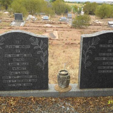 WILMOT Simon Christopher 1873-1960 &amp; Annie Nellie LACEY 1881-1945