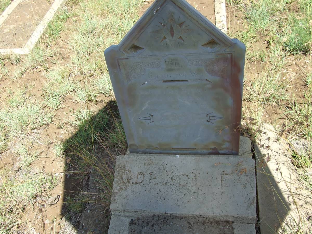 KOTZEE Gerhardus Dirk Petrus 1898-1901