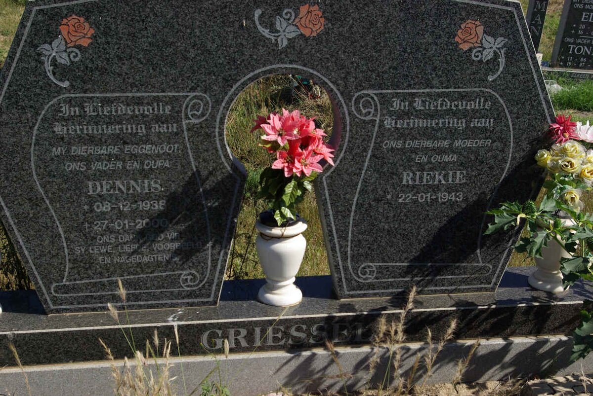 GRIESSEL Dennis 1938-2000 &amp; Riekie 1943-