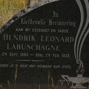LABUSCHAGNE Hendrik Leonard 1895-1939