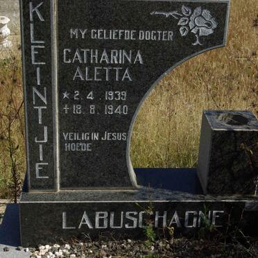 LABUSCHAGNE Catharina Aletta 1939-1940