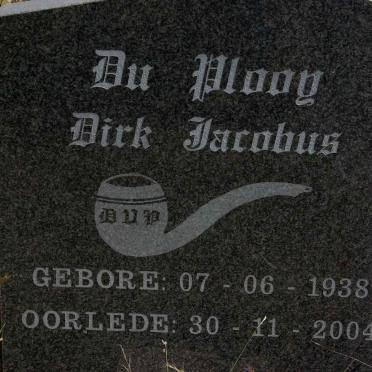 PLOOY Dirk Jacobus, du 1938-2004