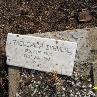 SCHMUHL Friederich 1904-1905