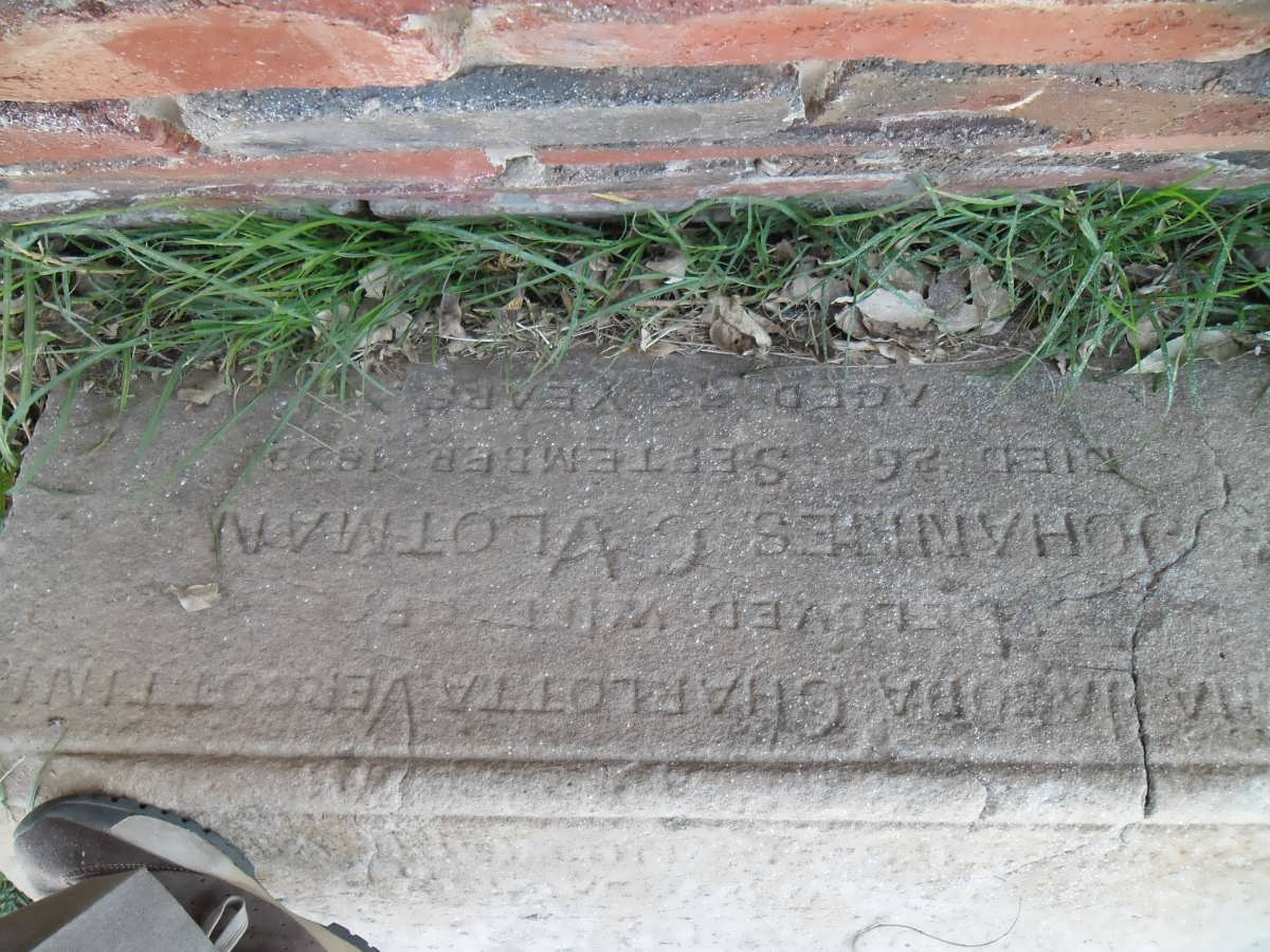 VLOTMAN Maria Jacoba Charlotta nee VERGOTTINI -1828