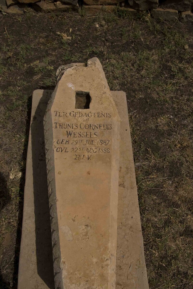 WESSELS Thunis Cornelus 1887-1888