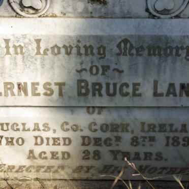 LANE Ernest Bruce -1895