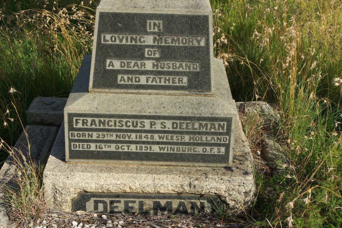 DEELMAN Franciscus P.S. 1848-1891