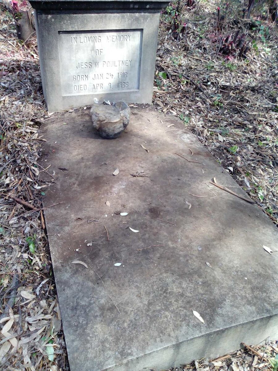 POULTNEY Jess W. 1913-1938