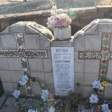 BOTHA Hendrik Nicolaas 1923-2000 &amp; Maria Jacomina VERMEULEN 1924-2014