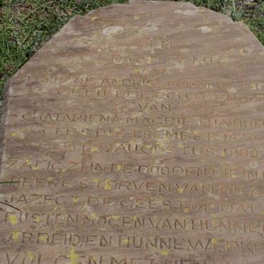 Free State, ZASTRON district, Suez 334, farm cemetery