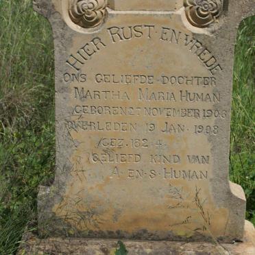 HUMAN Martha Maria 1906-1908