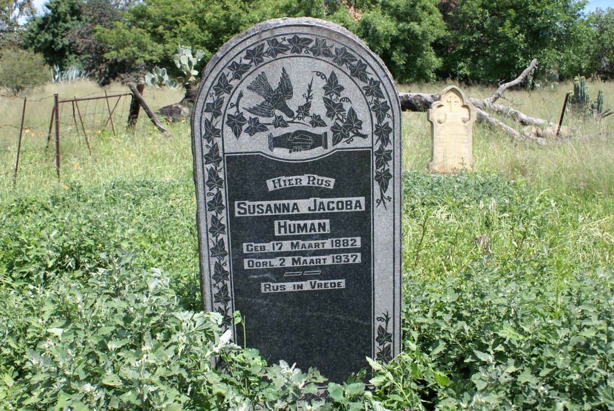 HUMAN Susanna Jacoba 1882-1937