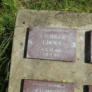 HIGGS J.W. 1906-1971