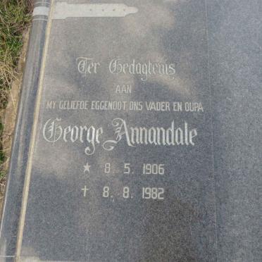 ANNANDALE George 1906-1982 & Bettie VAN STADEN 1907-1995_2 