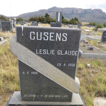 CUSENS Leslie Claude 1906-1980