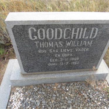 GOODCHILD Thomas William 1868-1962