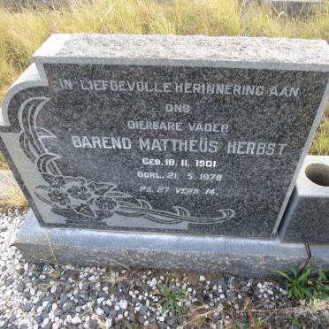 HERBST Barend Mattheus 1901-1978 & Clasina Hendrina BOTES 1903-1969 _1