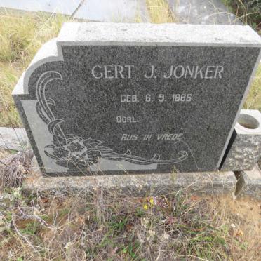 JONKER Gert J. 1886- 