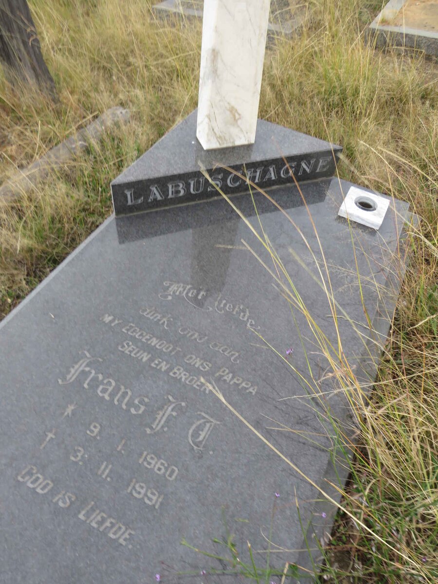 LABUSCHAGNE Frans F.T. 1960-1991