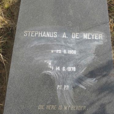MEYER Stephanus A., de 1906-1978