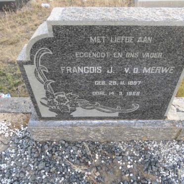 MERWE Francois J., van der 1887-1968 