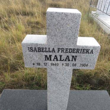 MALAN Isabella Frederieka 1940-2004