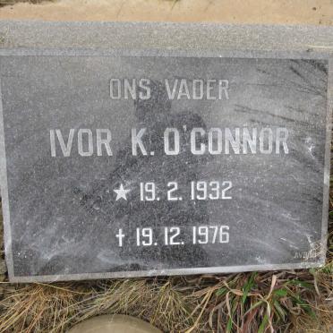 O'CONNOR Ivor K. 1932-1976