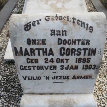 PIETERSE Martha Corstina 1895-1903