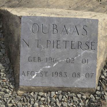 PIETERSE N.T. 1916-1983