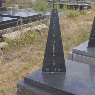 RENSBURG Benjamin Albertus, Janse van 1922-1964 _2