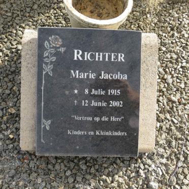 RICHTER Marie Jacoba 1915-2002