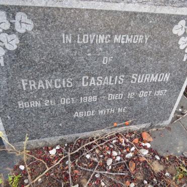 SURMON Francis Casalis 1885-1957