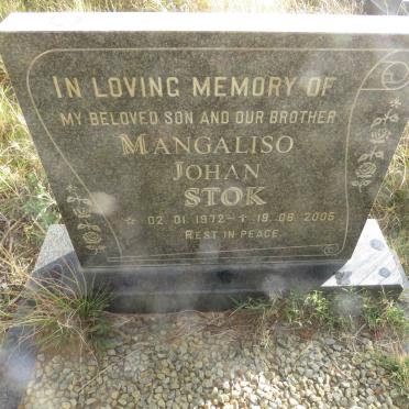 STOK Mangaliso Johan 1972-2005