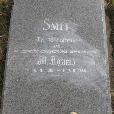 SMIT M.J. 1913-1980