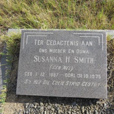 SMITH Susanna H. nee NEL 1887-1975