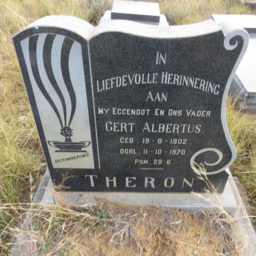 THERON Gert Albertus 1902-1970