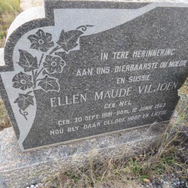 VILJOEN Ellen Maude nee NEL 1891-1963