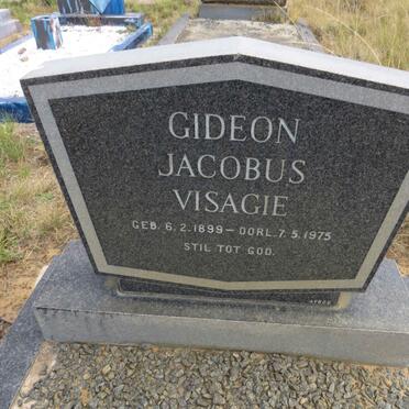 VISAGIE Gideon Jacobus 1899-1975