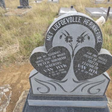 WYK Pieter Abraham Albertus, van 1958-1998 & Trecia Elizabeth 1961-