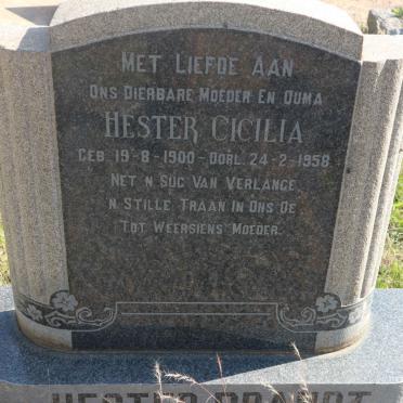 BRANDT Reginald R. John 1889-1952 &amp; Hester Cicilia 1900-1958