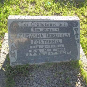 FONTERNEL Susanna Dorothea 1879-1966