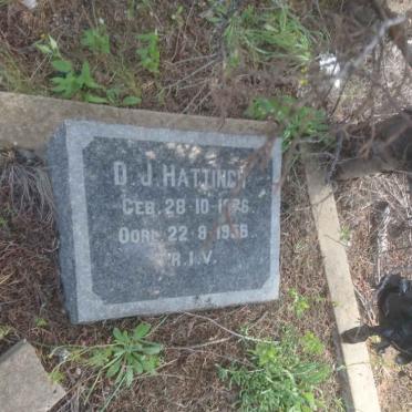 HATTINGH D.J. 1876-1956