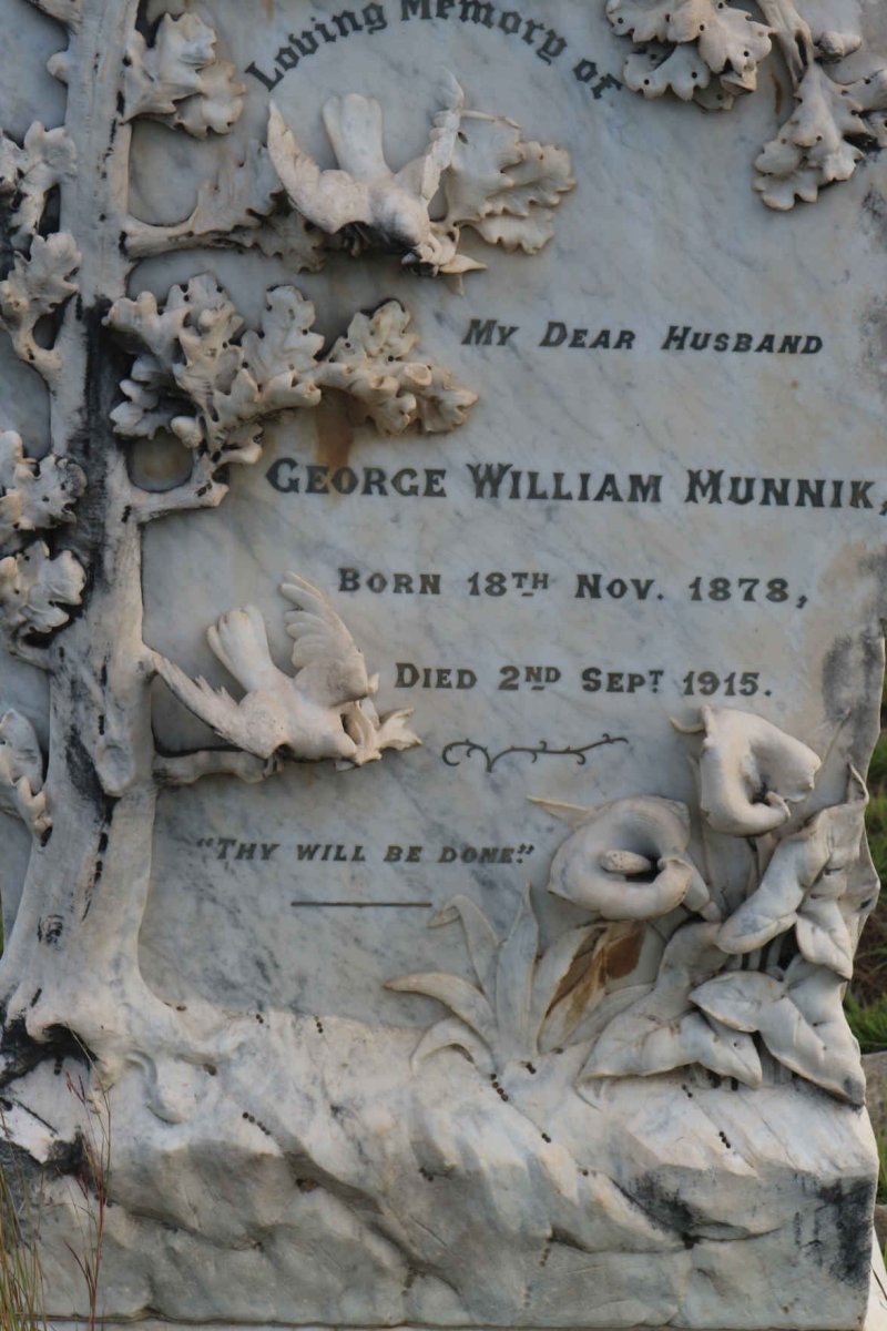 MUNNIK George William 1878-1915