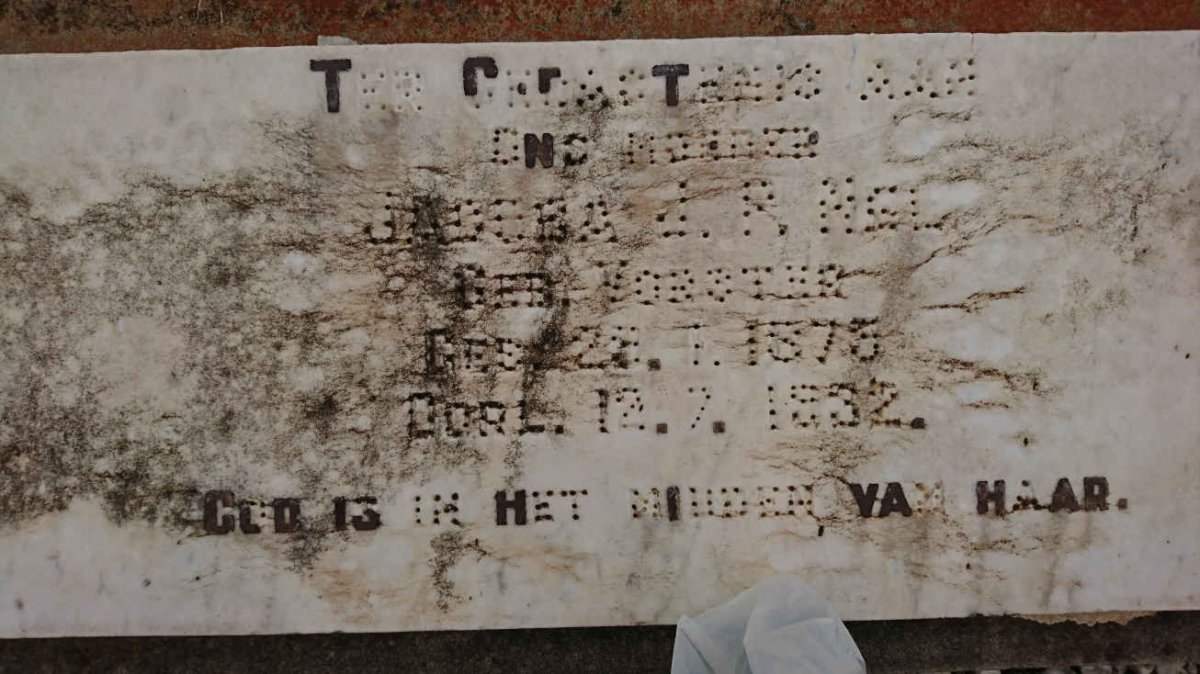 NEL Jacoba J.R. nee VORSTER 1875-1932