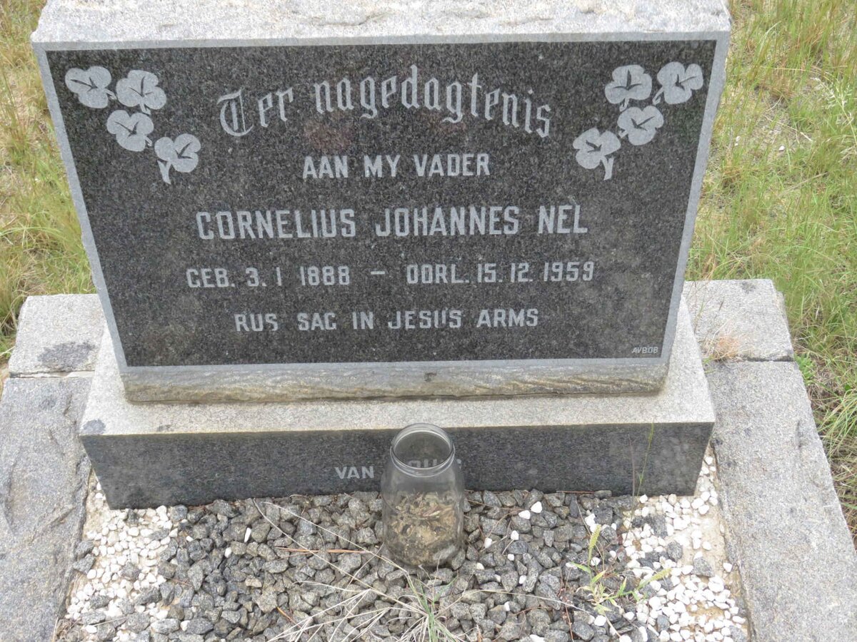 NEL Cornelius Johannes 1888-1959