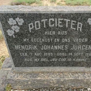 POTGIETER Hendrik Johannes Jurgens 1885-1961