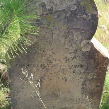 PANSEGROU Johannes Mattheus 18??-189?