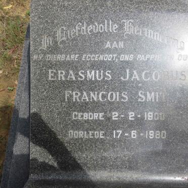SMIT Erasmus Jacobus Francois 1900-1980
