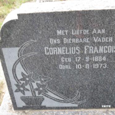 SMITH Cornelius Francois 1884-1973 &amp; Christina Jacoba VENTER 1890-1946 